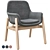 Vedbo Chair: Classic Grey Elegance 3D model small image 2
