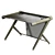 Ergonomic DXRacer Gaming Desk 3D model small image 1