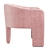 Elegant Eichholtz Aurelius Chair in 4 Velvet Colors 3D model small image 3