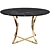 Modern Houston Dining Table 3D model small image 1