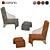 Elegant Colette - Minotti: Timeless Luxury 3D model small image 4