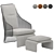 Elegant Colette - Minotti: Timeless Luxury 3D model small image 7