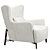 Konyshev BULY Armchair - Superior Comfort in Stylish Design! 3D model small image 3