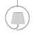 Portable Pendant Light POLDINA 3D model small image 2