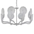 Luxury Currey & Co Chandelier 3D model small image 2