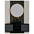 Elegant Bathroom Furniture Set 3D model small image 2