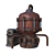 Vintage Oil Tank: Game-Ready 3D Model 3D model small image 1