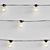 Adjustable Turbosmooth Garland/Bulb String 3D model small image 2