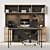 Modern Office Furniture Set 3D model small image 1