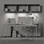 Modern Office Furniture Set 3D model small image 3