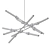 Radiant Dreams Chandelier 3D model small image 2