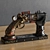 Steampunk Gun Hand Holder Replica 3D model small image 8