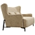  3-Seater Sofa BULL Konyshev 3D model small image 4