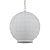 Sleek Cap & Globe Pendant 3D model small image 2