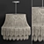 Boho Dream Macrame Chandelier 3D model small image 1