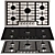 Effortless Cooking with BOSCH Series8 Hobs 3D model small image 2