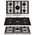 Effortless Cooking with BOSCH Series8 Hobs 3D model small image 5