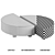 Fendi Eclipse Marble Coffee Table 3D model small image 5
