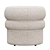 Modern Boucle Stool: Swagger by Kardiel 3D model small image 2