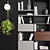 Modern Hallway Furniture Set 3D model small image 4
