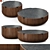Milla & Milli Bloom Coffee Table: Elegantly Designed & Versatile 3D model small image 1