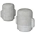 Dedar Belsuede Avorio Poufs: Marta I & II 3D model small image 4