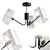 Modern Ceiling Chandelier: Wedo Light 3D model small image 1