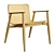 Modern Arimchair: Stylish Design, UV Mapped 3D model small image 2