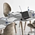 Modern Conference Table 21 3D model small image 3