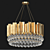 Crystal Trump Chandelier 3D model small image 1