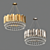 Crystal Trump Chandelier 3D model small image 2