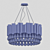 Crystal Trump Chandelier 3D model small image 3