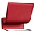 Sleek Erba One Armchair 3D model small image 4