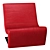 Sleek Erba One Armchair 3D model small image 5