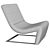 Sleek Erba One Armchair 3D model small image 6