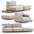 Palco Sofa Module Set 1: Versatile & Stylish 3D model small image 7
