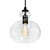 Riviera 8: Elegant Oiled Bronze Pendant 3D model small image 1