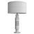 Contemporary Cyan Design Dubois Table Lamp 3D model small image 2