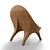 Elegant Suave Chair: Comfort Redefined 3D model small image 2