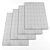 Vintage Rug Collection: High-Resolution Textures 3D model small image 4