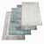 Vintage Rug Collection: High-Resolution Textures 3D model small image 5