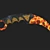 Blazing Ember Kerambit 3D model small image 3