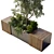 Urban Green Benches Collection: Plants & Trees 3D model small image 5