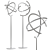 Modern ATOM Floor Lamp 3D model small image 2