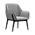 Cozy Nest Lounge Chair 3D model small image 1