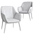 Cozy Nest Lounge Chair 3D model small image 2