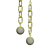 Chain Lampatron: Elegant Pendant Lamp 3D model small image 3