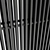 Boca Stripe Room Divider 3D model small image 3