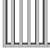 Boca Stripe Room Divider 3D model small image 5