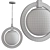Sleek Caswell LED Pendant 3D model small image 2